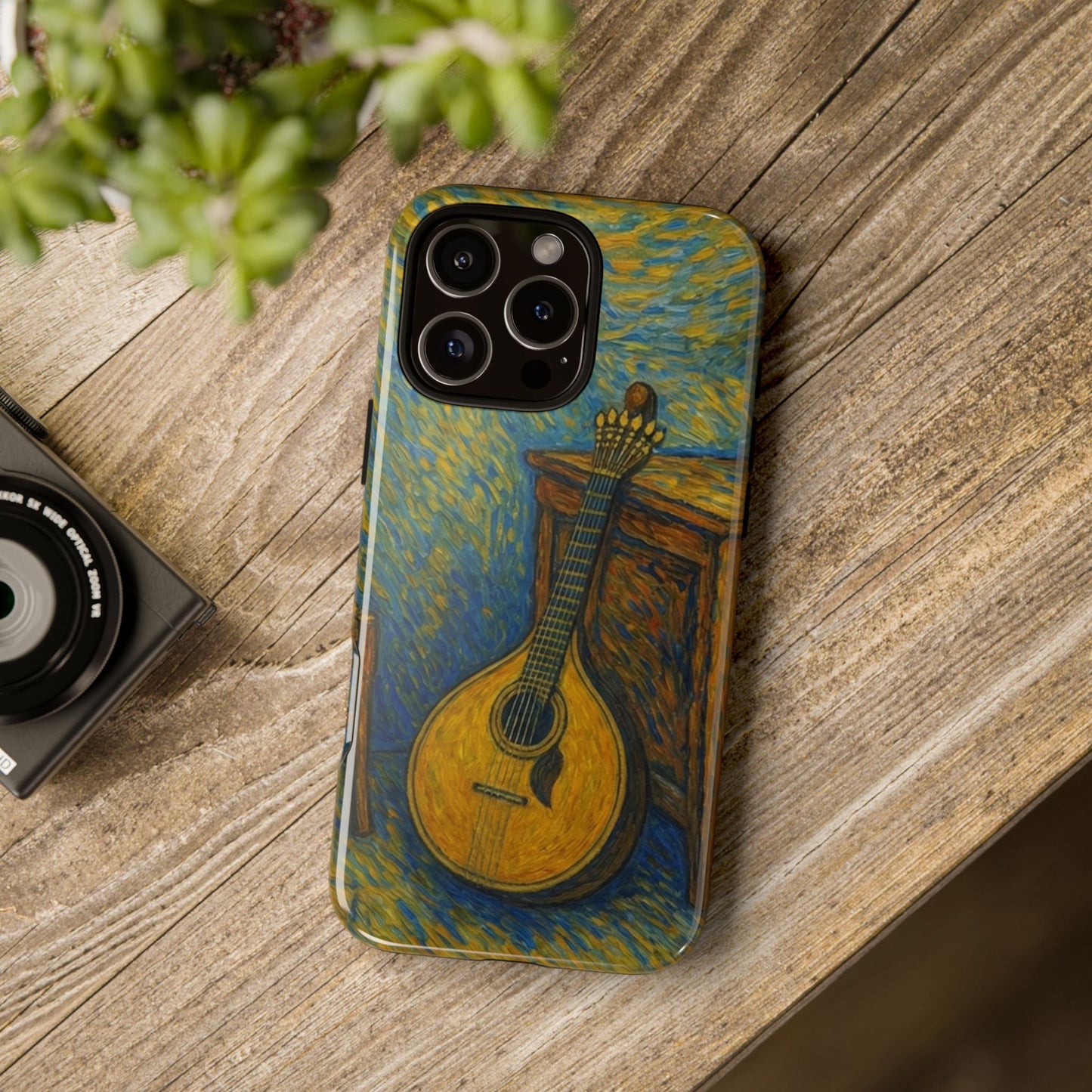 Guitarra de Luz Phone Case