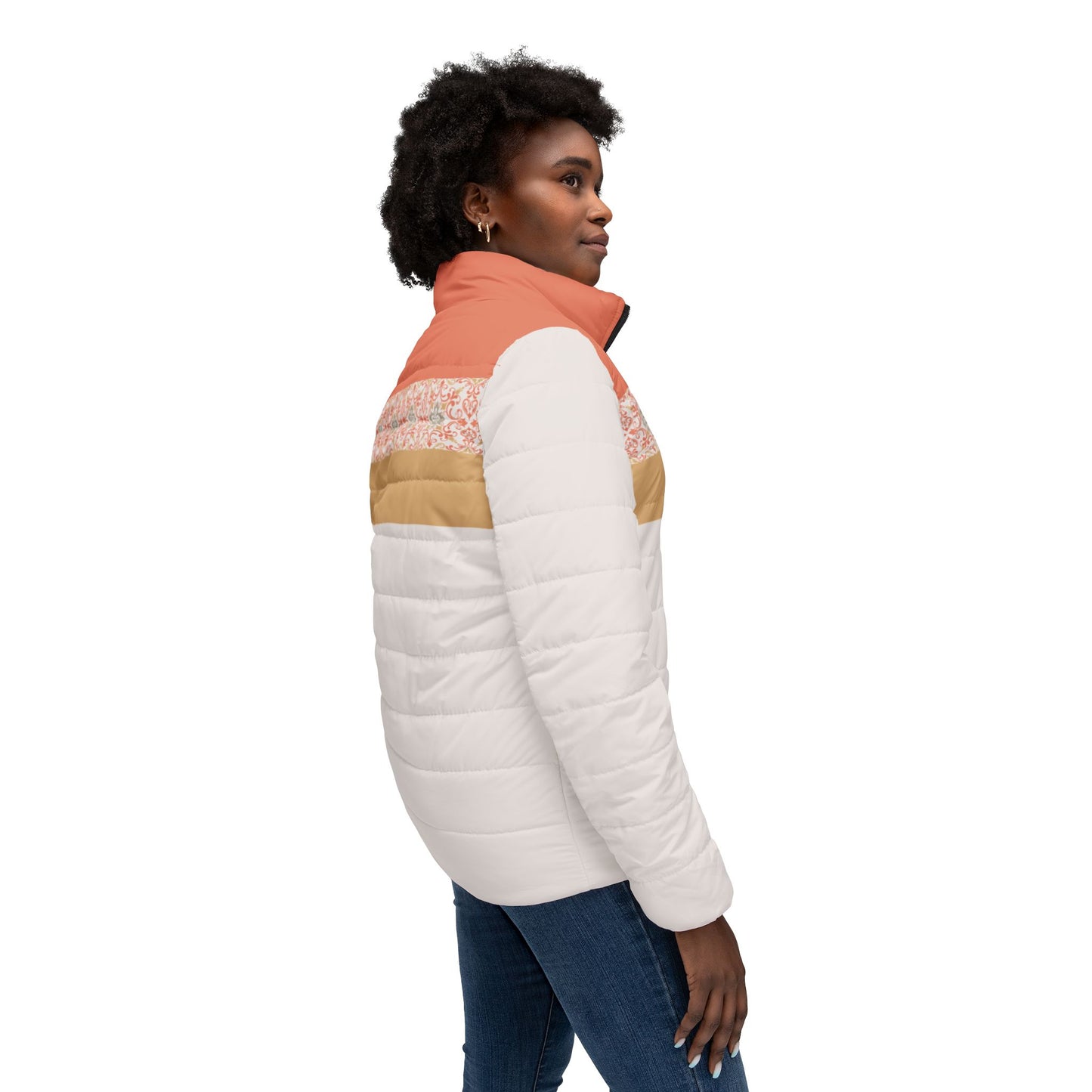 Coral Women’s Puffer Jacket