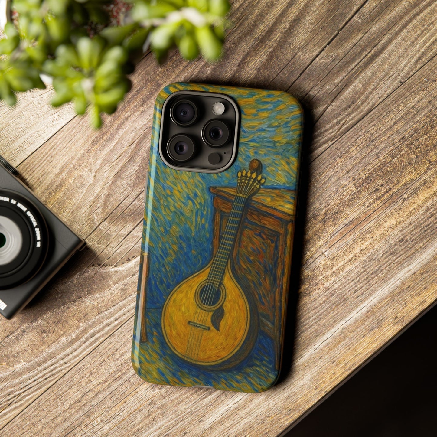 Guitarra de Luz Phone Case