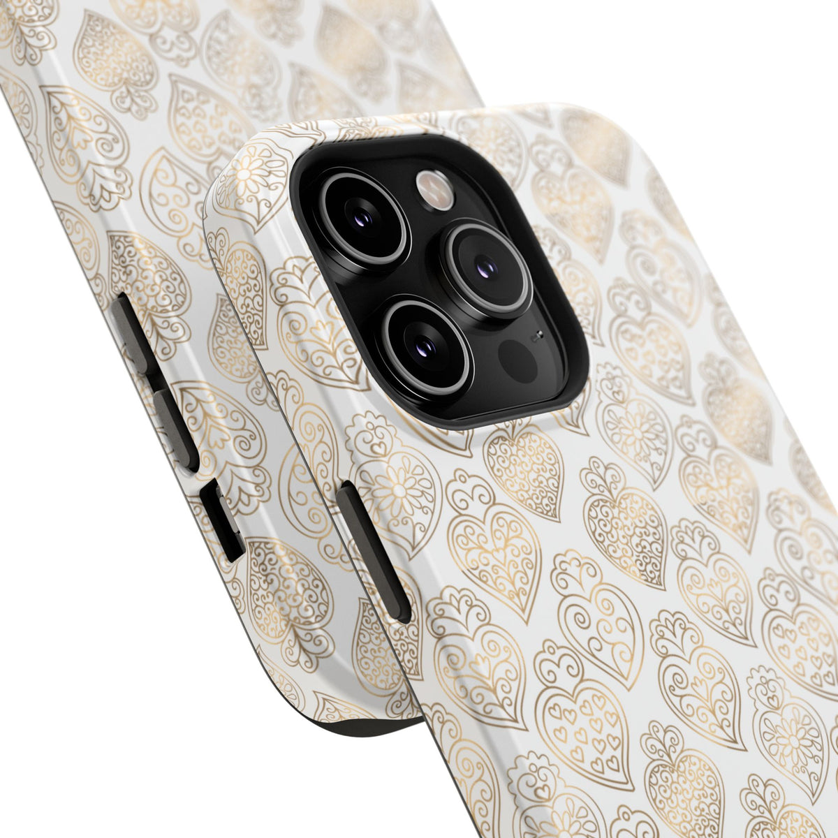 Viana Impact-Resistant Phone Case (White)