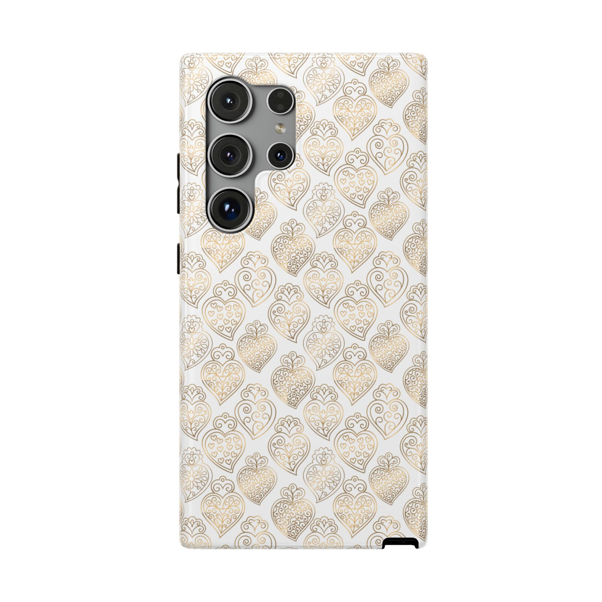 Viana Impact-Resistant Phone Case (White)