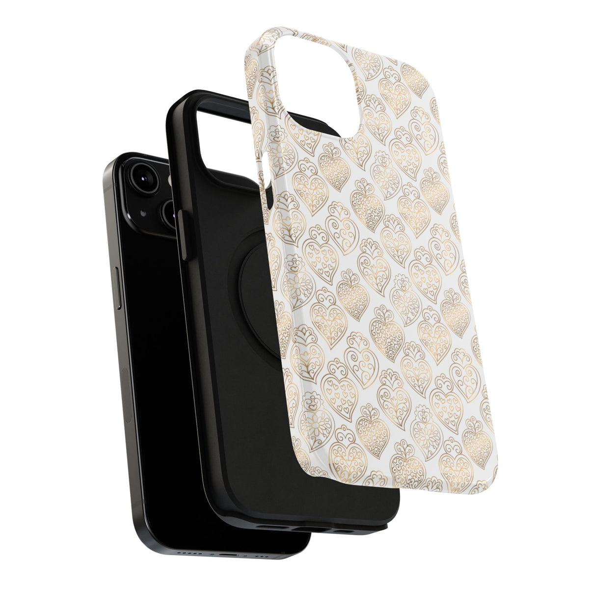 Viana Impact-Resistant Phone Case (White)