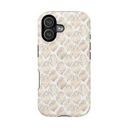 Viana Impact-Resistant Phone Case (White)
