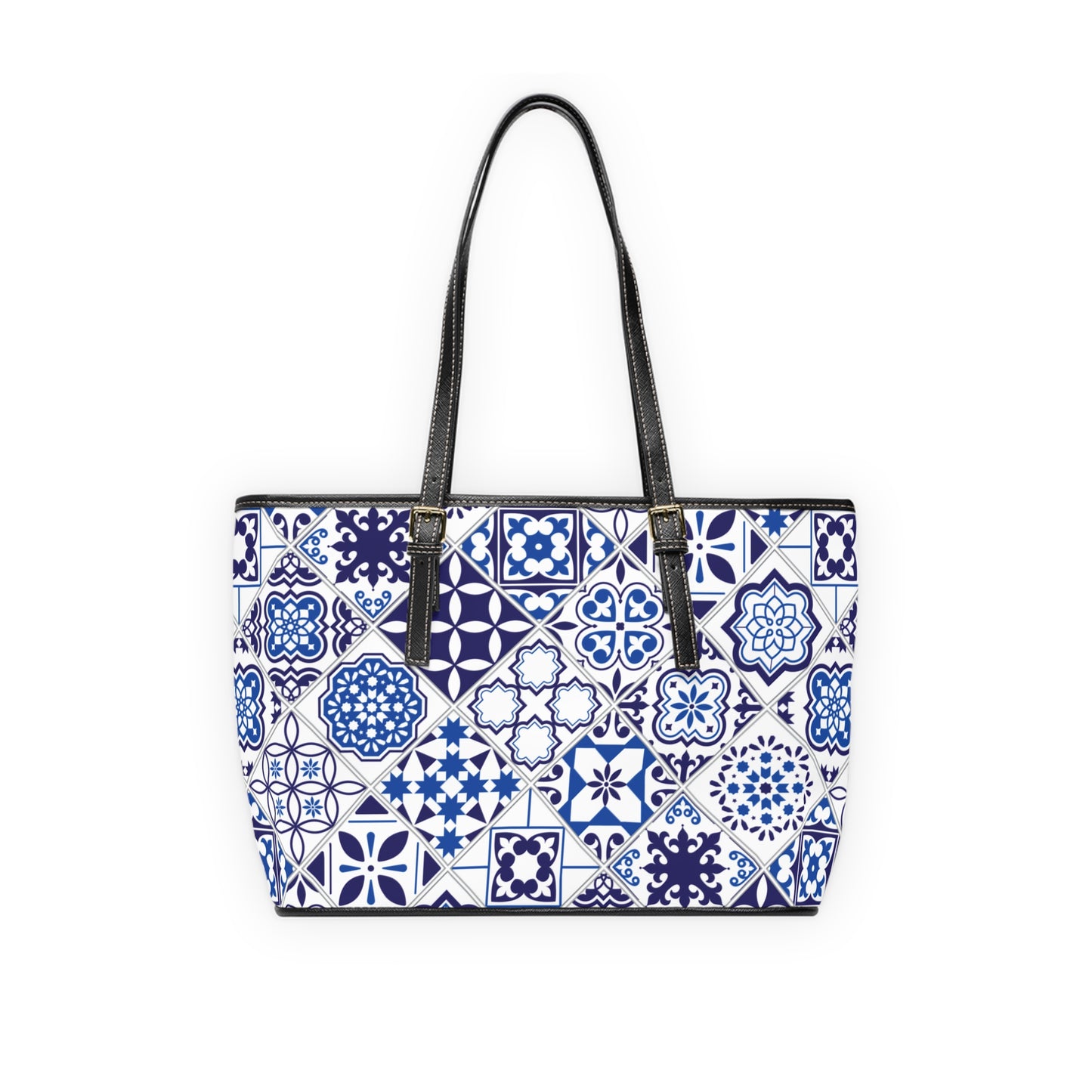 Azul Faux Leather Shoulder Bag