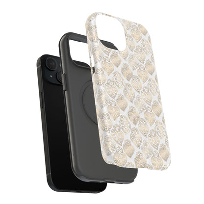 Viana Impact-Resistant Phone Case (White)