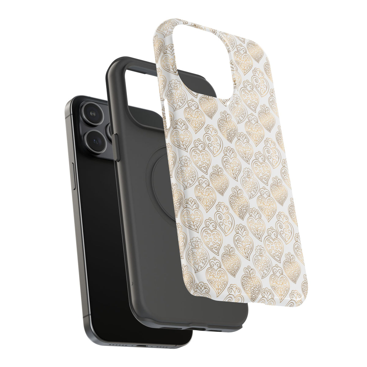 Viana Impact-Resistant Phone Case (White)