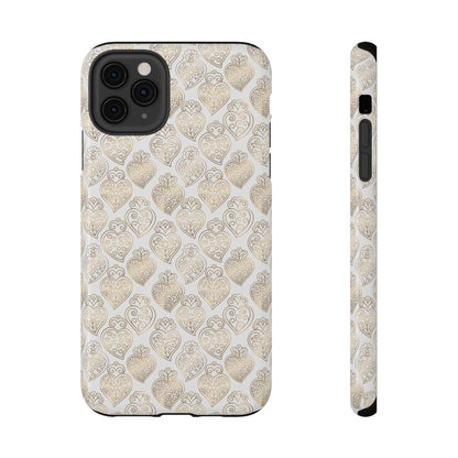 Viana Impact-Resistant Phone Case (White)