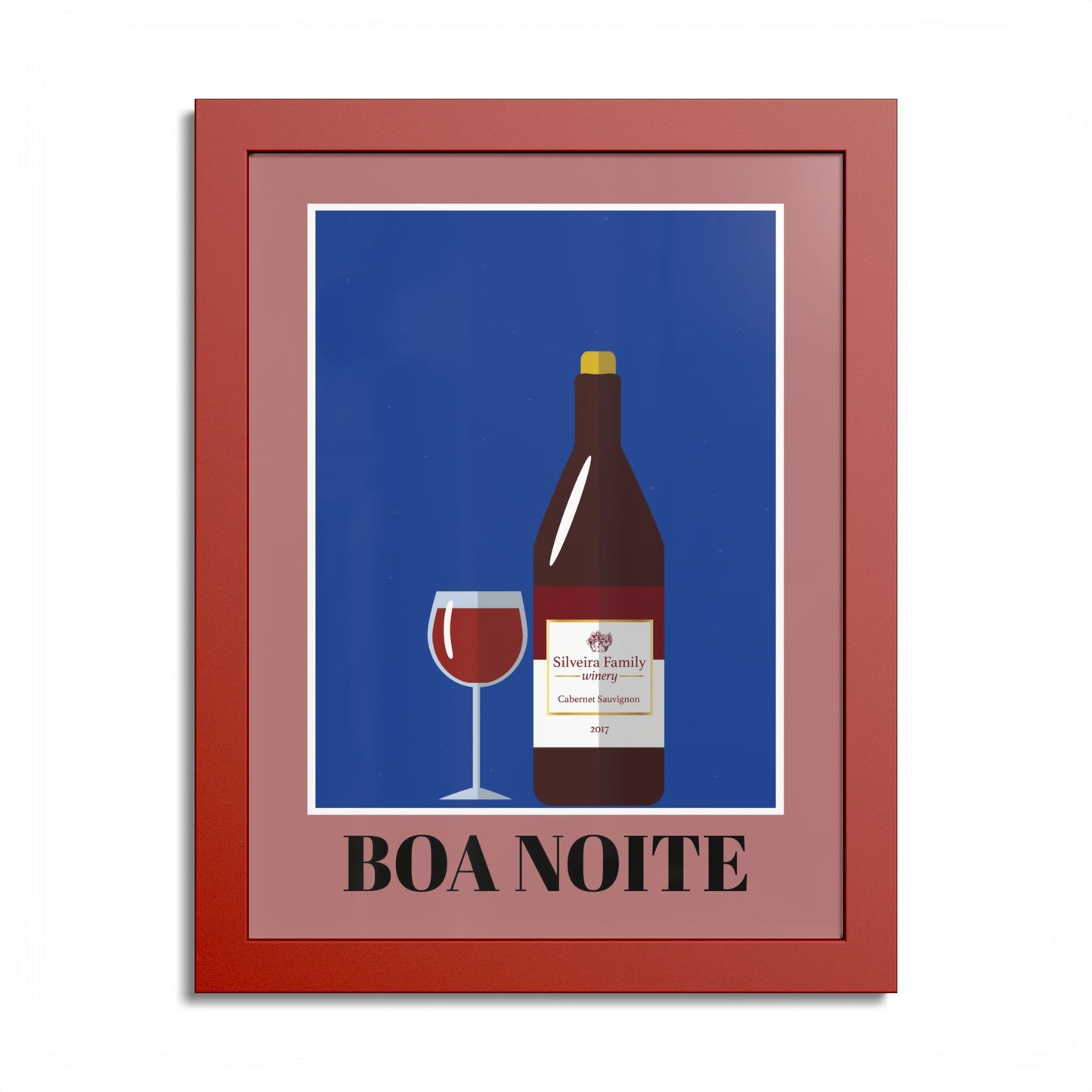 Boa Noite Framed Poster