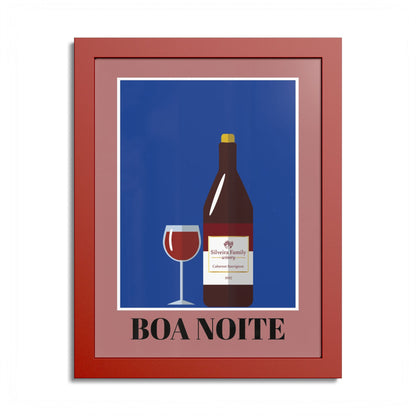 Boa Noite Framed Poster