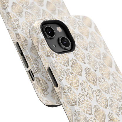Viana Impact-Resistant Phone Case (White)