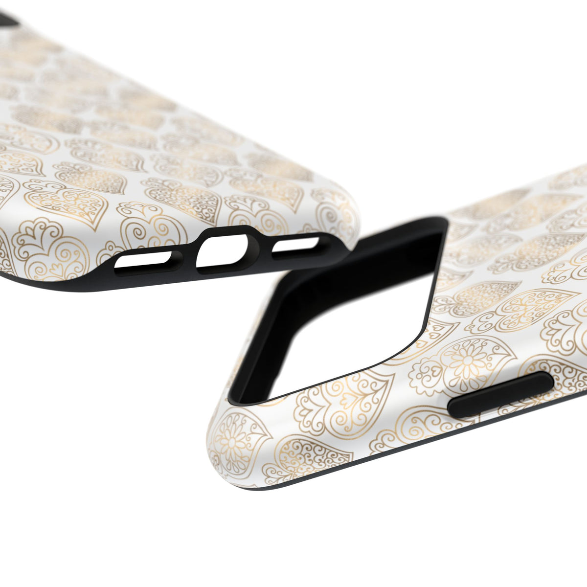 Viana Impact-Resistant Phone Case (White)
