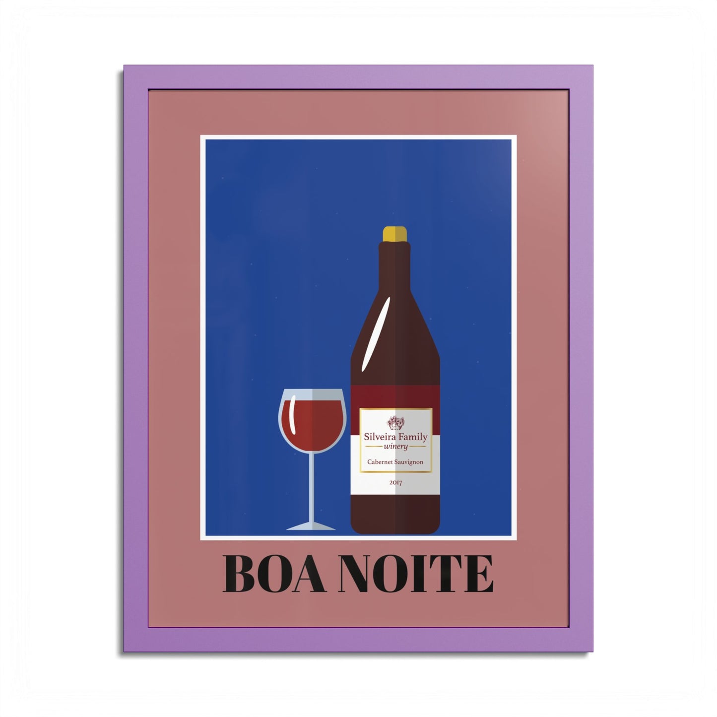 Boa Noite Framed Poster