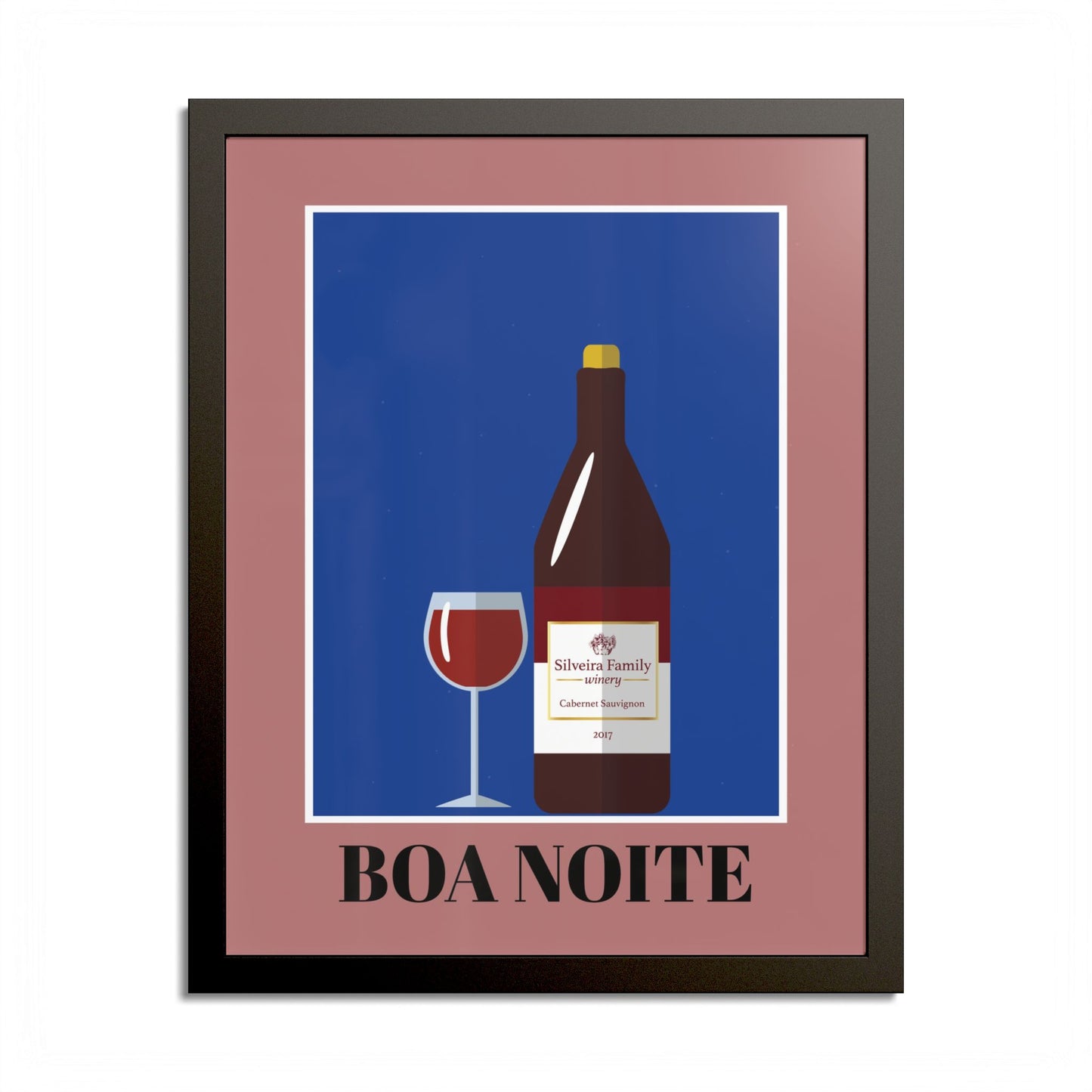 Boa Noite Framed Poster
