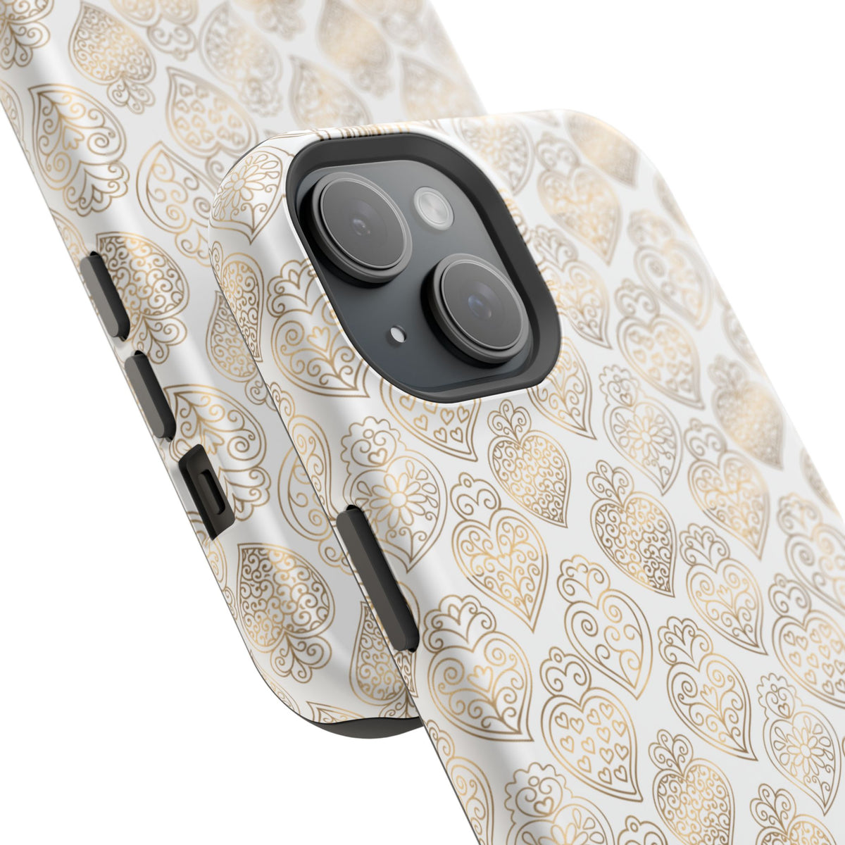 Viana Impact-Resistant Phone Case (White)