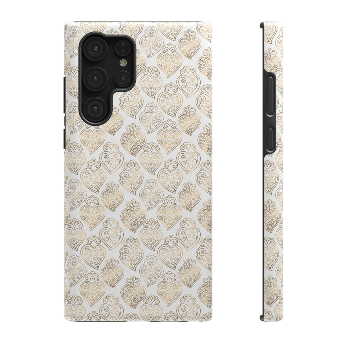 Viana Impact-Resistant Phone Case (White)