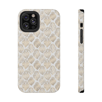 Viana Impact-Resistant Phone Case (White)