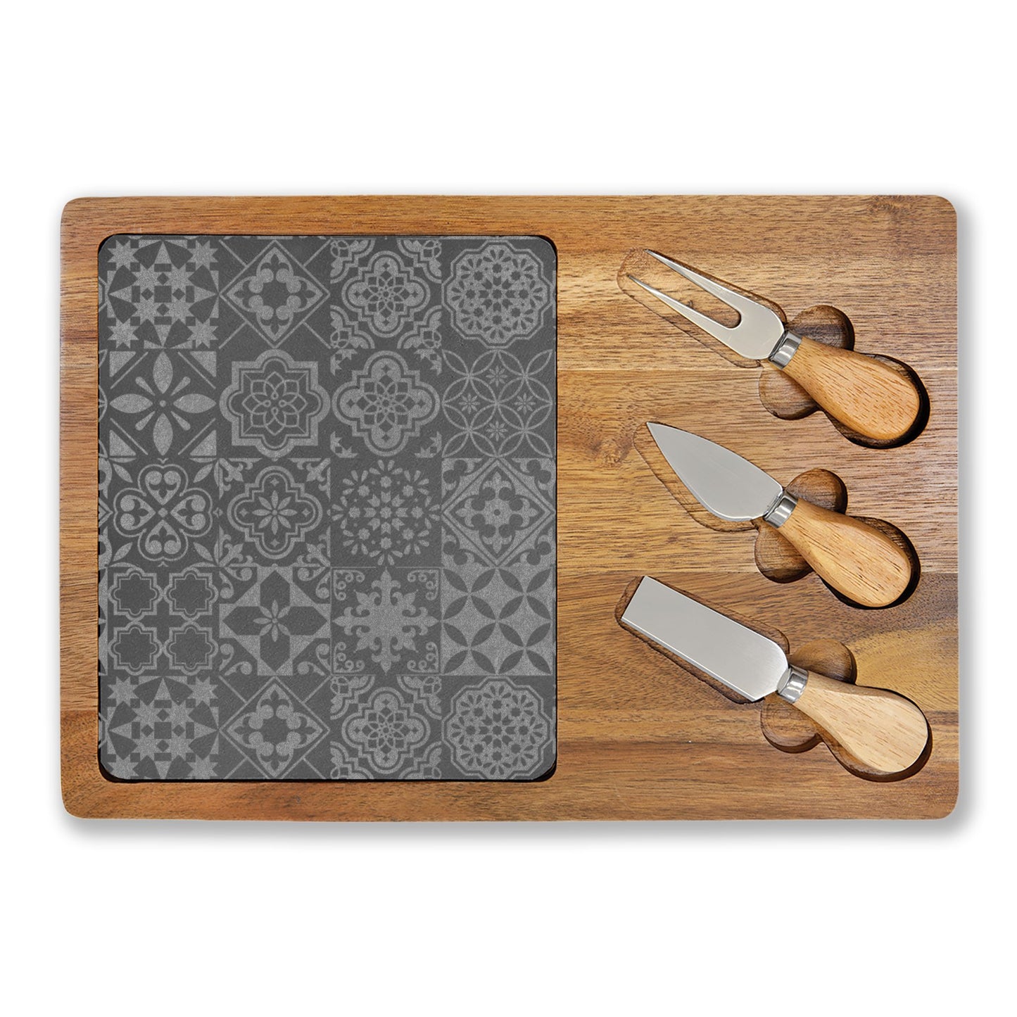 Engraved Azulejo Charcuterie Board