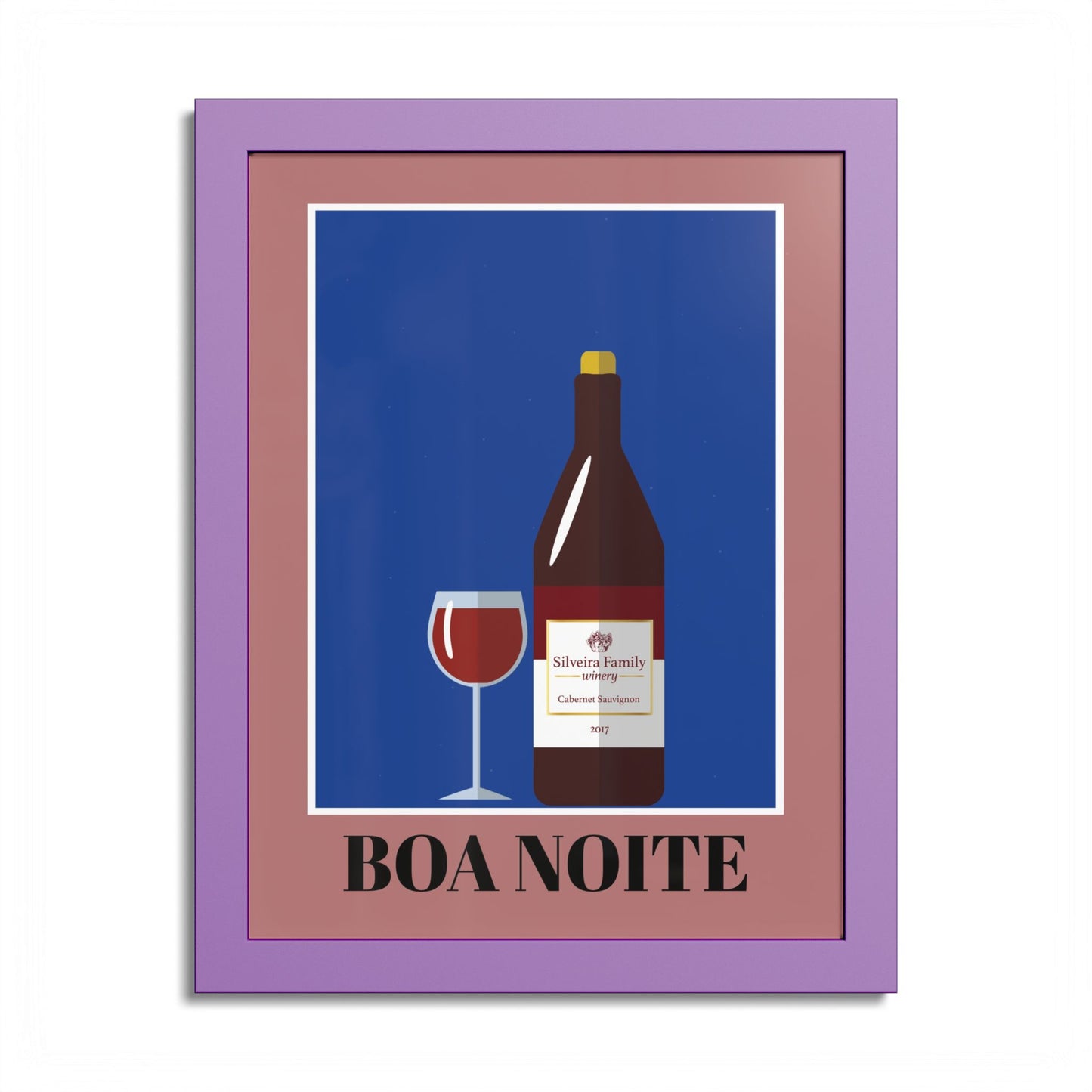 Boa Noite Framed Poster