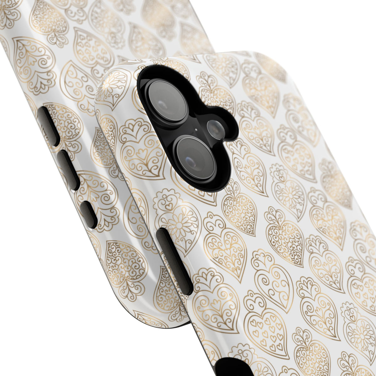 Viana Impact-Resistant Phone Case (White)