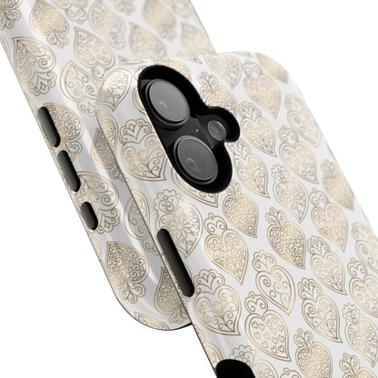 Viana Impact-Resistant Phone Case (White)