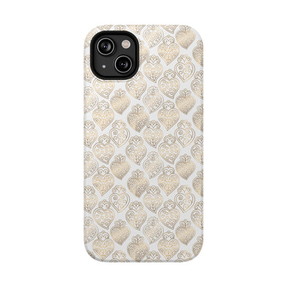 Viana Impact-Resistant Phone Case (White)