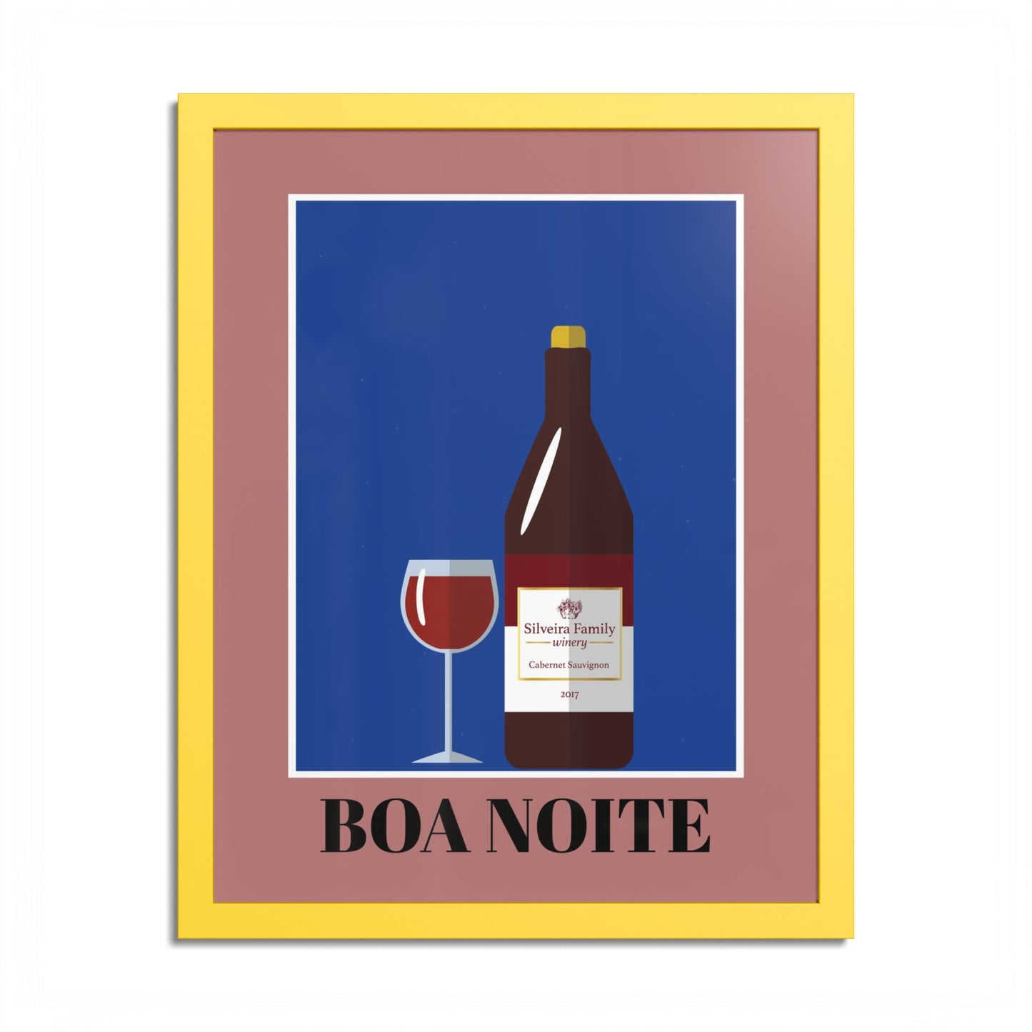 Boa Noite Framed Poster
