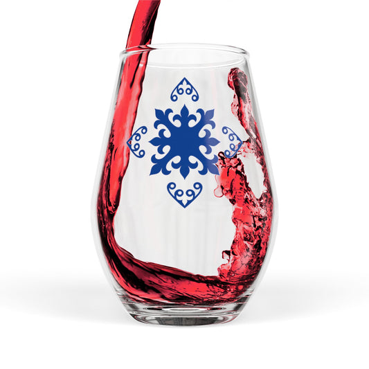 Azul Stemless Wine Glass