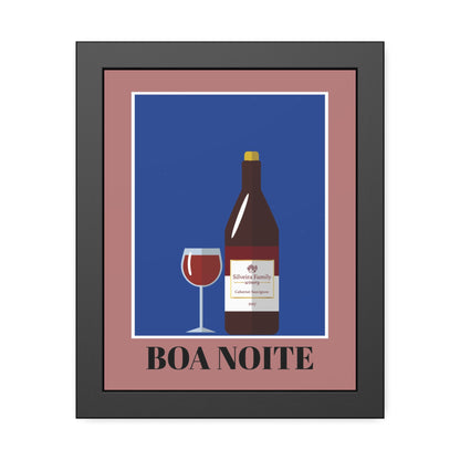 Boa Noite Framed Poster