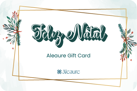 Aleaure Gift Card - Feliz Natal