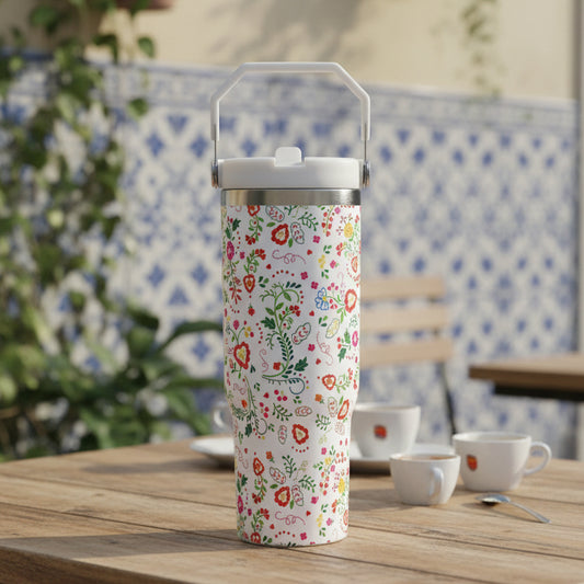 Amor Flip Straw Tumbler