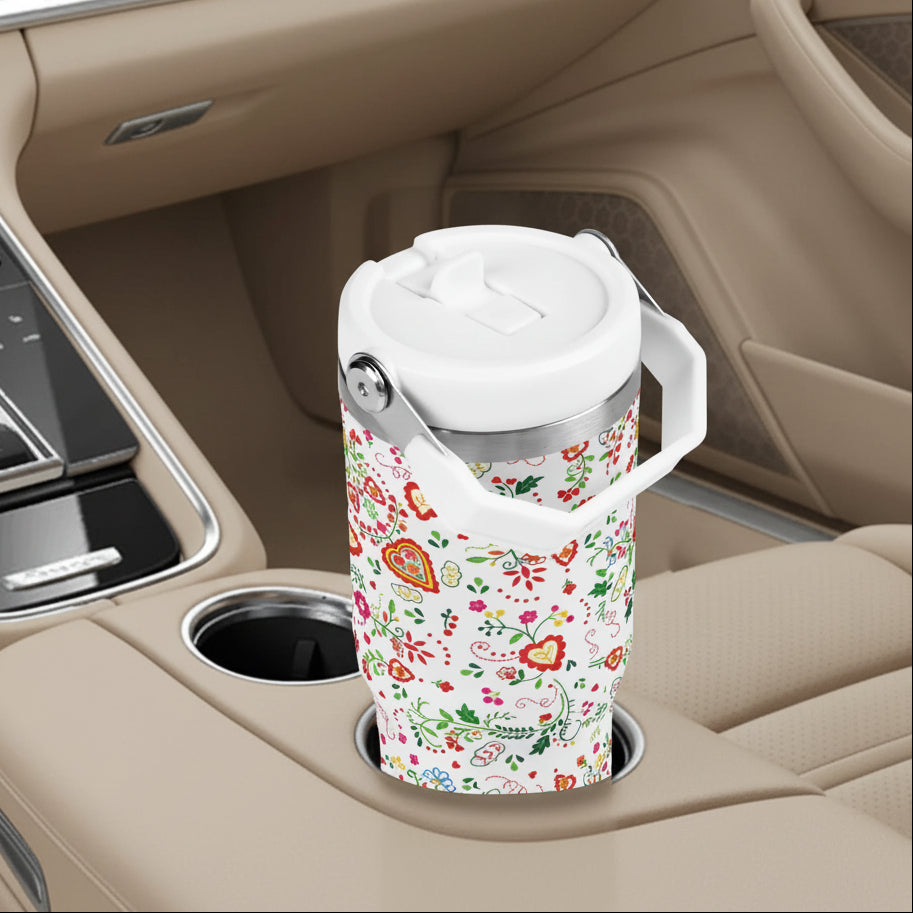 Amor Flip Straw Tumbler