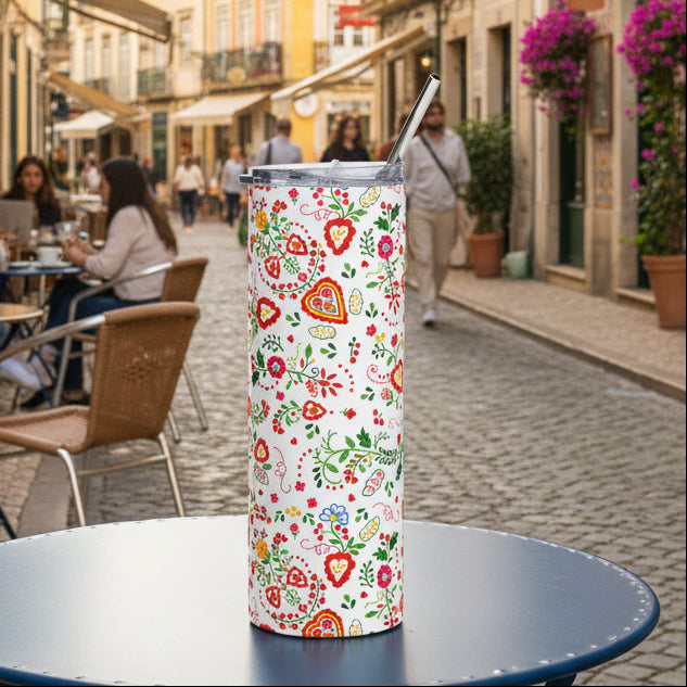 Amor Skinny Tumbler