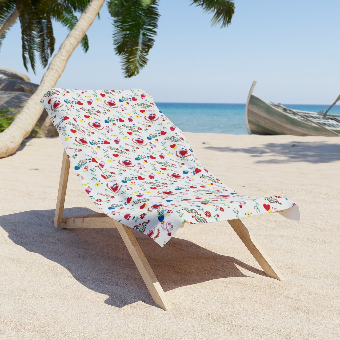 Amor beach towel
