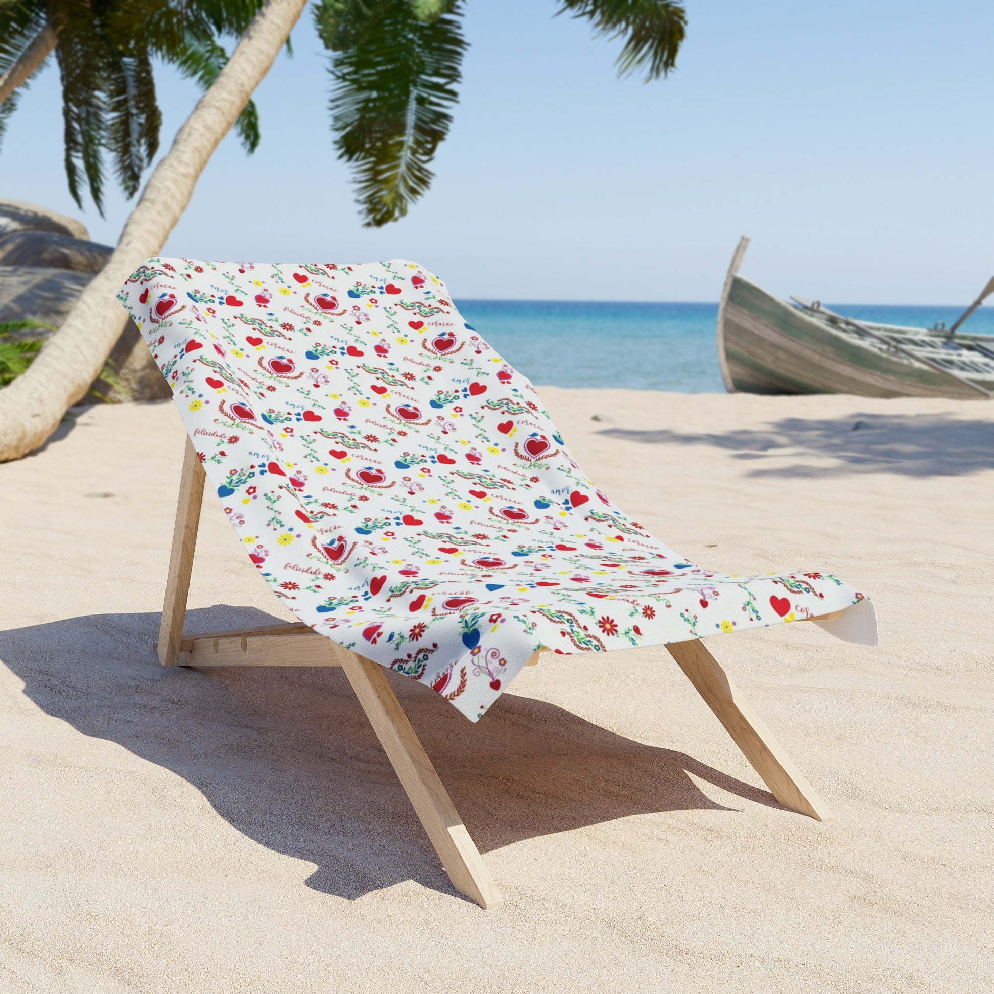 Amor beach towel