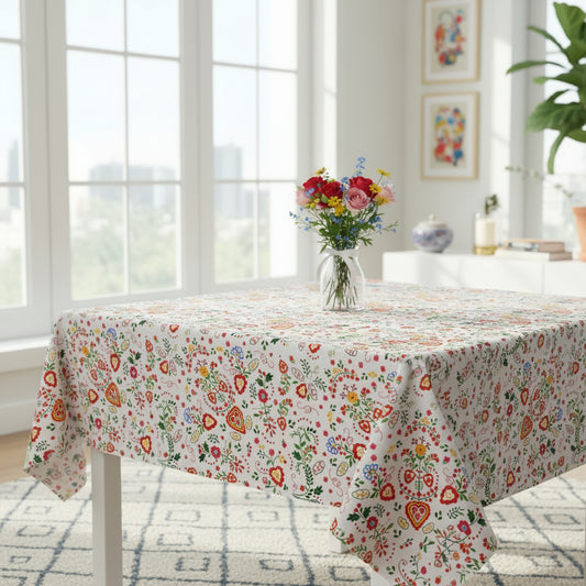 Amor tablecloth