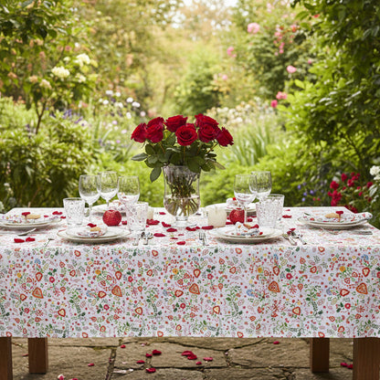 Amor tablecloth