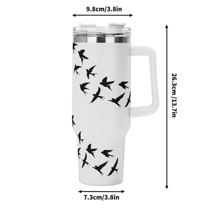 Andorinhas 40oz Stainless Steel Tumbler