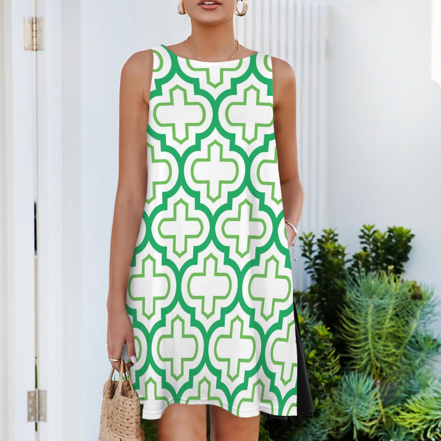 Aurea Sleeveless A-line Dress