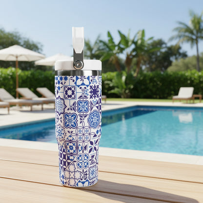 Azul Flip Straw Tumbler