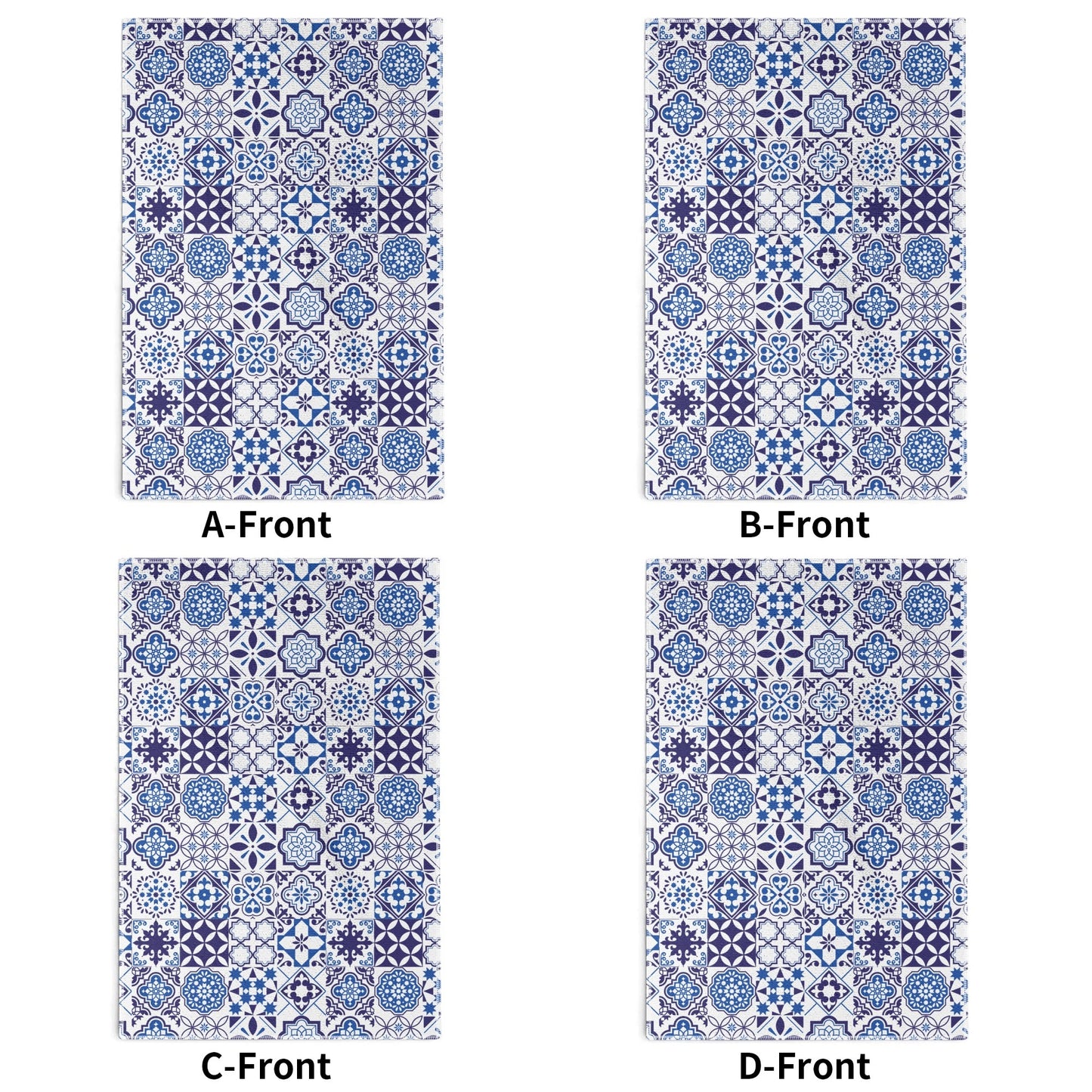 Azulejo kitchen towels