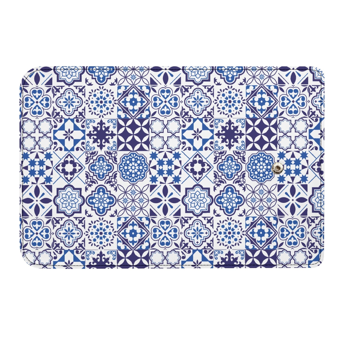 Azul Trifold Clutch Wallet