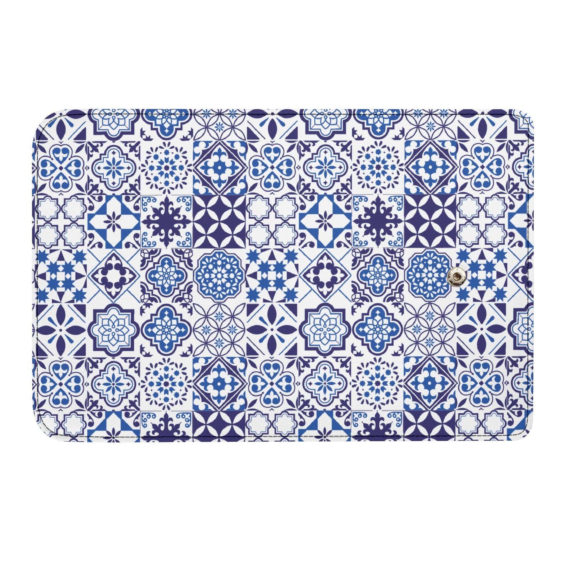 Azul Trifold Clutch Wallet