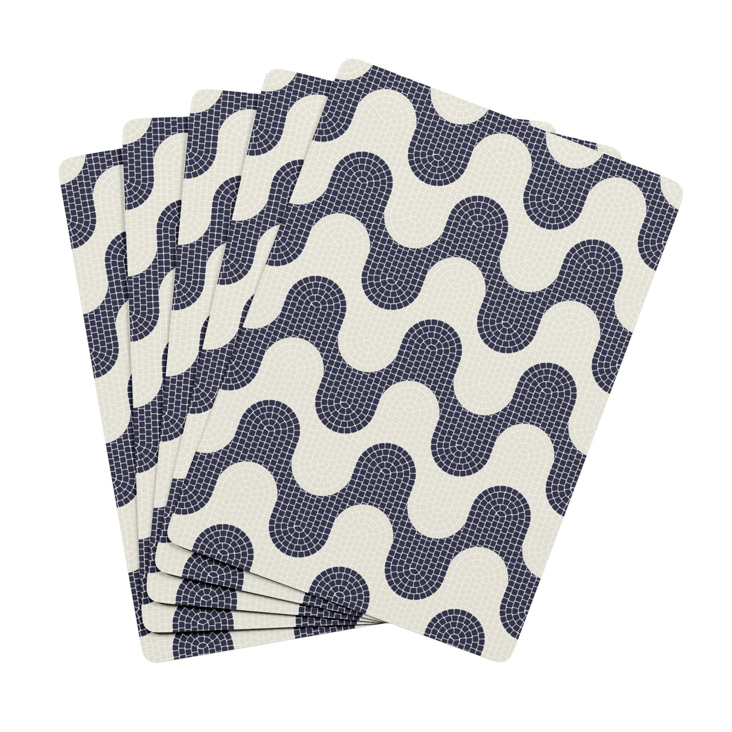 Calcada from Rossio plaza, lisbon, portugal playing cards