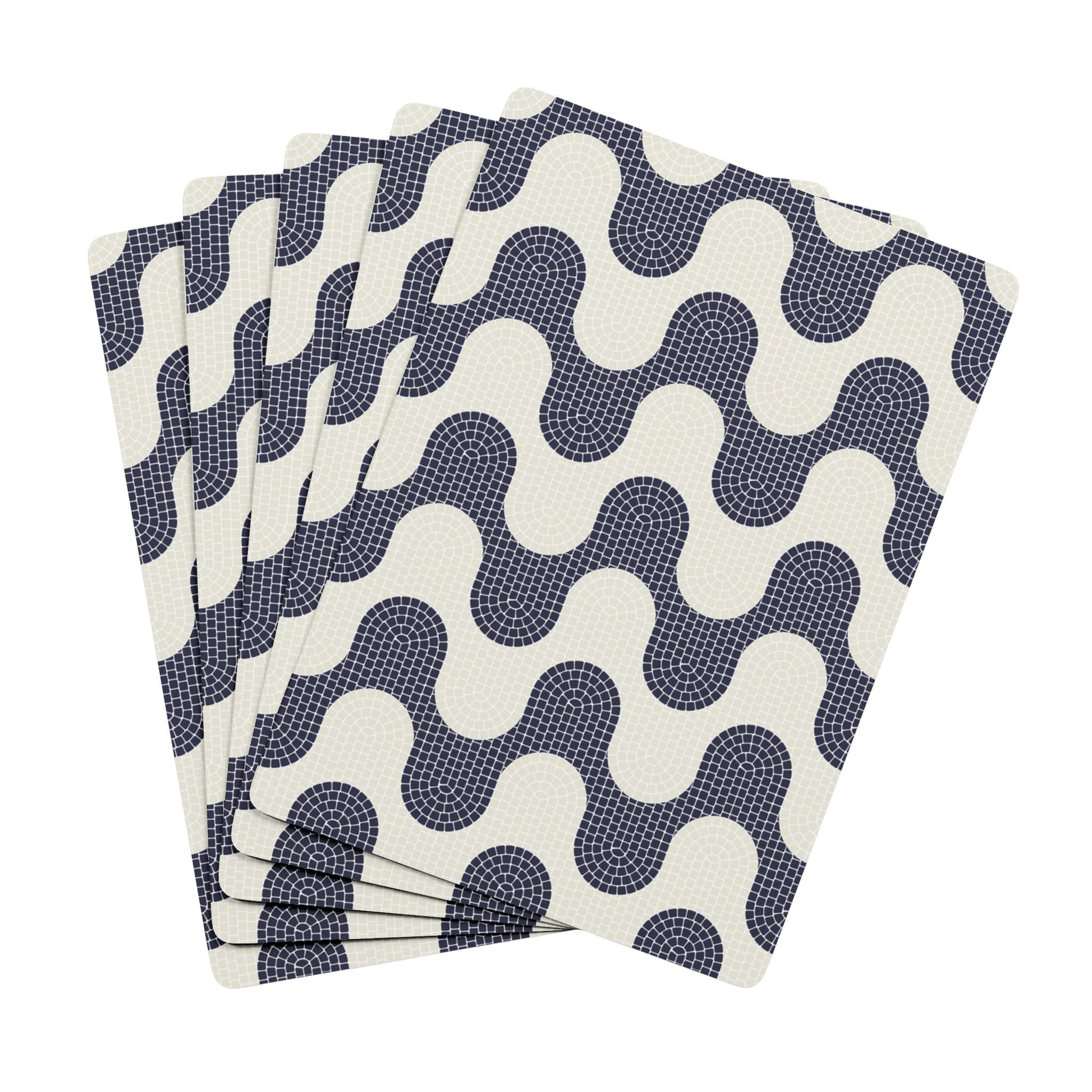 Calcada from Rossio plaza, lisbon, portugal playing cards