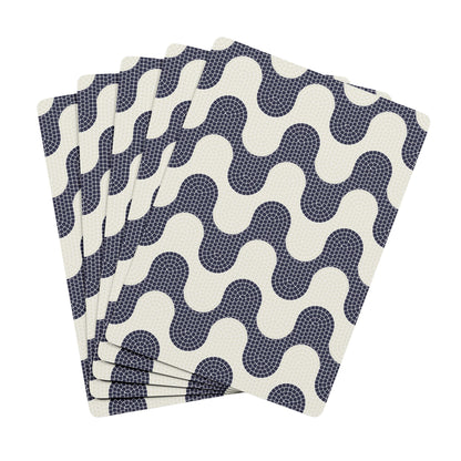 Calcada from Rossio plaza, lisbon, portugal playing cards