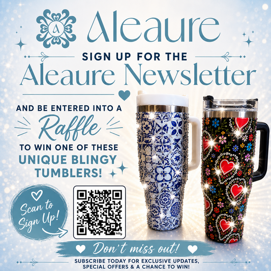 Bling Azul Tumbler 40oz