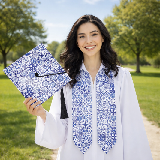 Azul Graduation Cap Topper