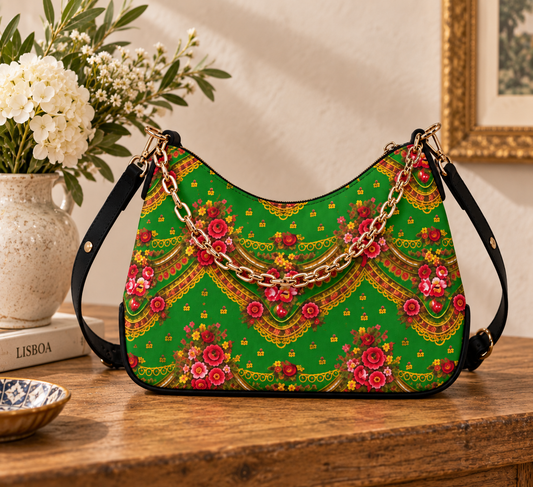 Lenço Verde Shoulder Bag