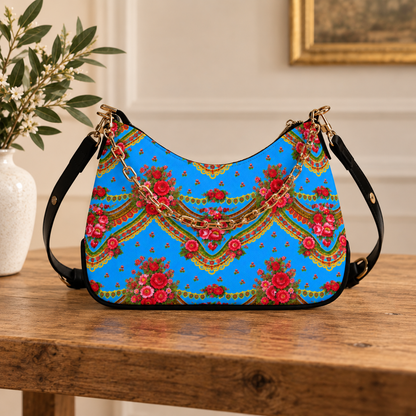 Lenço Azul Shoulder Bag
