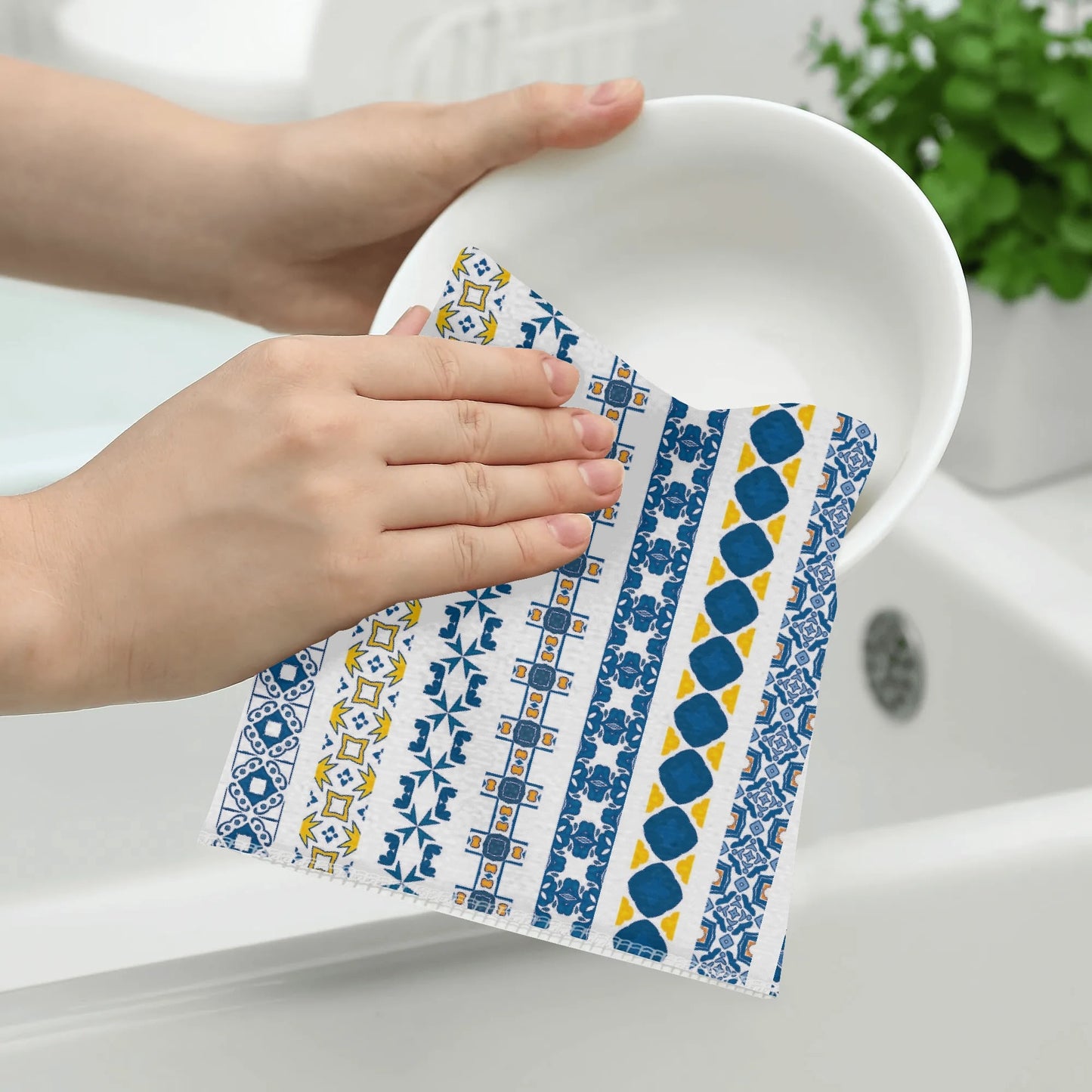 Faixa Kitchen Towel Set - Portuguese dish towel